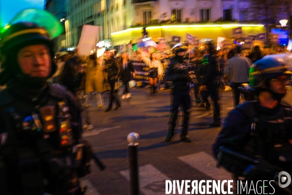 Paris, 8 Mars. Manifestation journée de la femme.