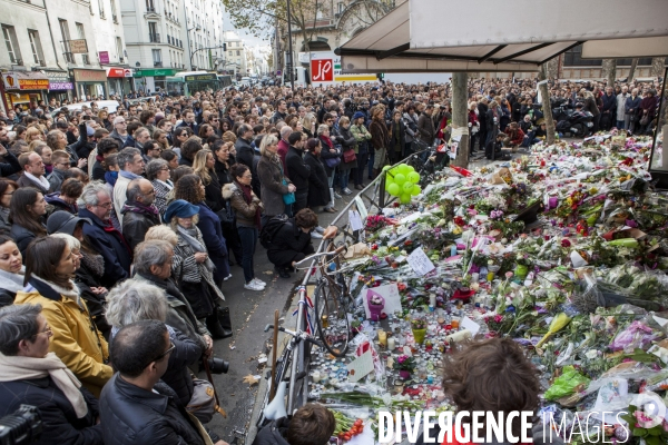 LA BELLE ÉQUIPE_Une minute de silence au café la Belle Équipe