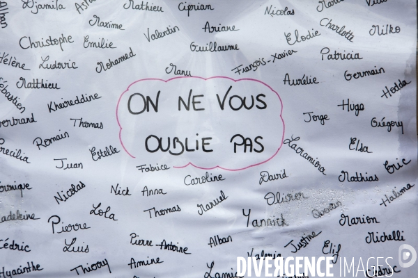 BATACLAN_Attentats terroristes du Bataclan, commémoration et hommage national