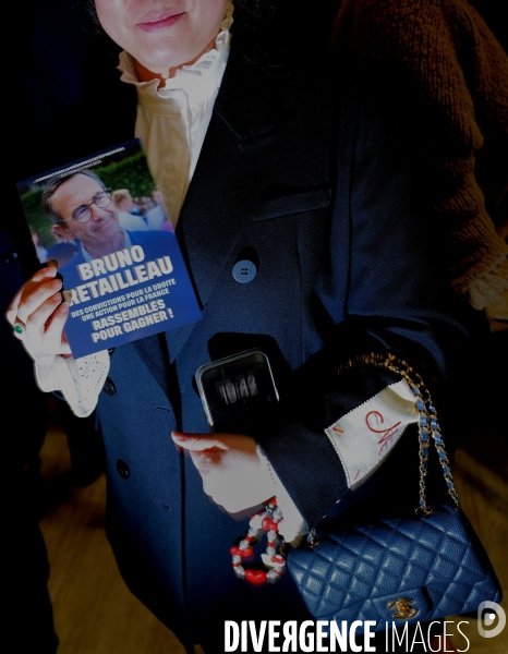 Bruno Retailleau / Campagne pour la présidence du parti Les Républicains    