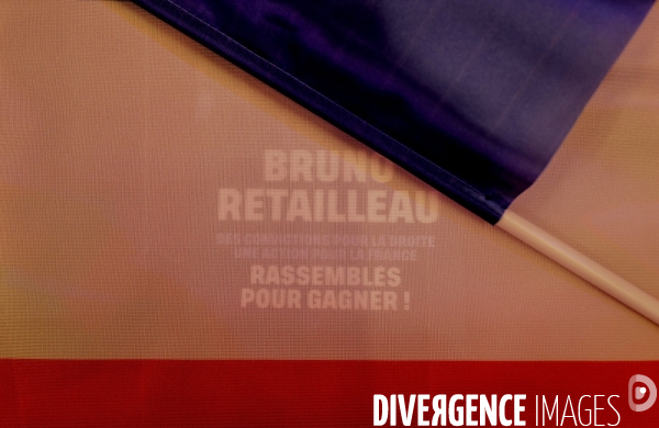 Bruno Retailleau / Campagne pour la présidence du parti Les Républicains    