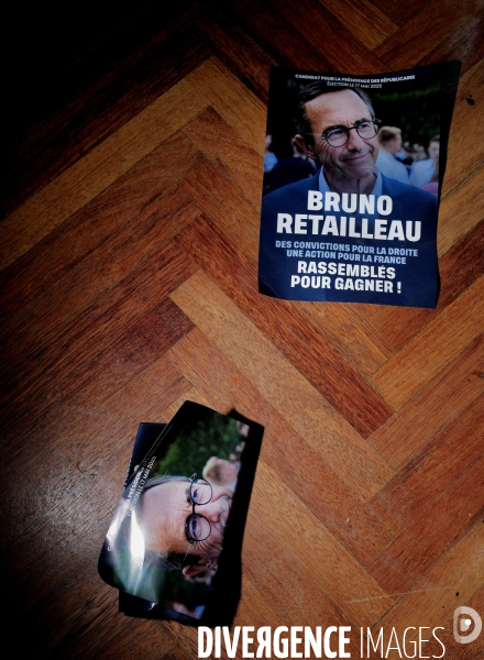 Bruno Retailleau / Campagne pour la présidence du parti Les Républicains    