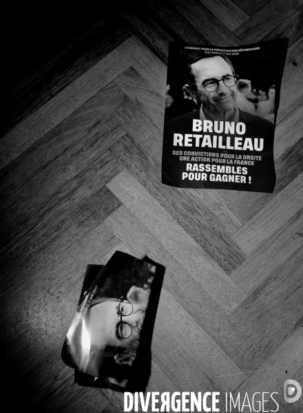 Bruno Retailleau / Campagne pour la présidence du parti Les Républicains    