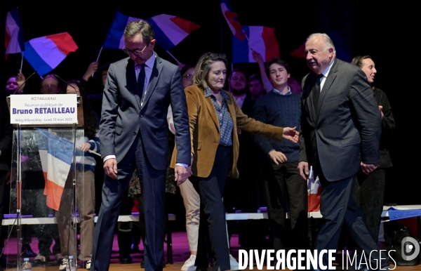 Bruno Retailleau / Campagne pour la présidence du parti Les Républicains    