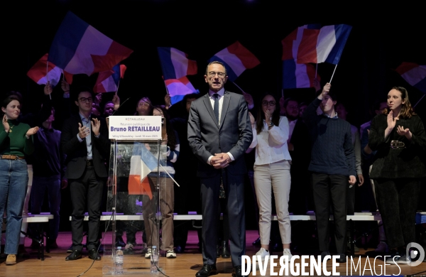 Bruno Retailleau / Campagne pour la présidence du parti Les Républicains    