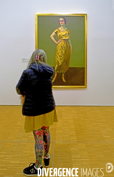 Le jour où le Musée national d art moderne, Beaubourg ,ferme sa collection permanente
