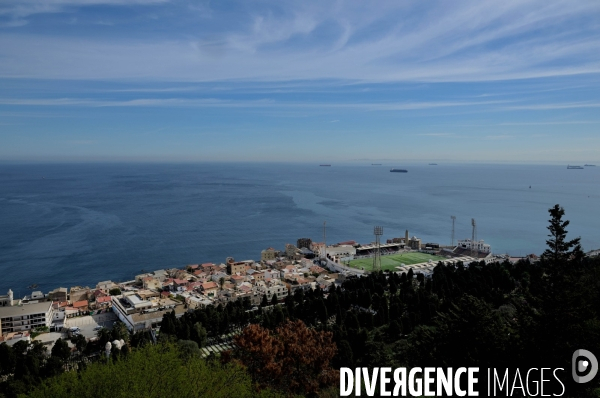 Vue générale de Bologhine depuis le parvis de Notre Dame d Afrique