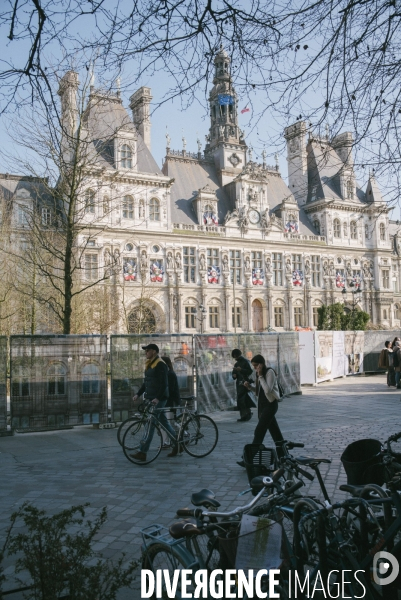 Végétalisation du parvis de l Hôtel de Ville