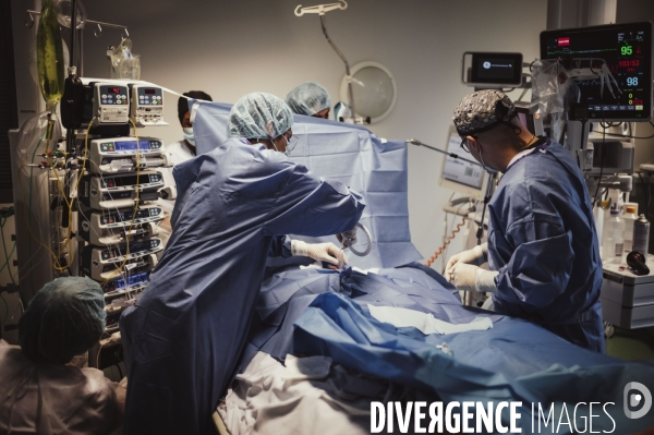 Service de réanimation de l hôpital Robert Ballanger.