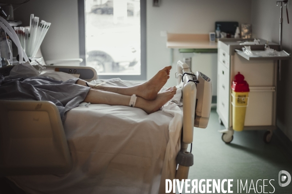 Service de réanimation de l hôpital Robert Ballanger.