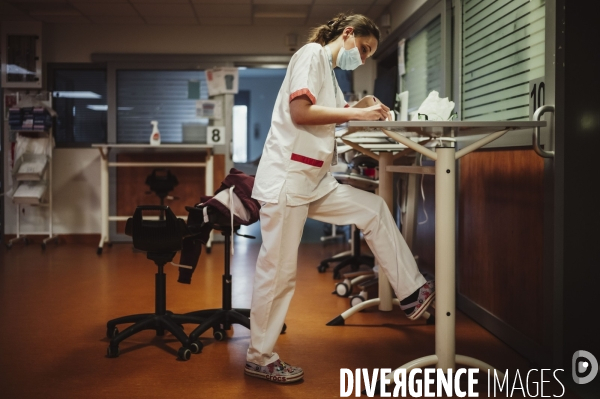 Service de réanimation de l hôpital Robert Ballanger.