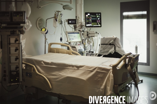 Service de réanimation de l hôpital Robert Ballanger.