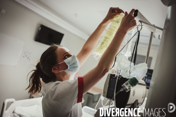 Service de réanimation de l hôpital Robert Ballanger.