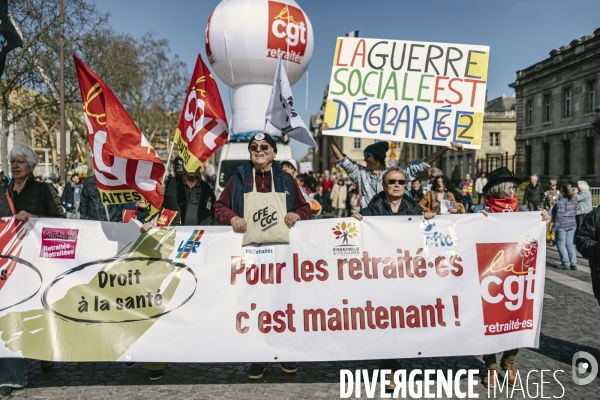 Manifestation des retraites