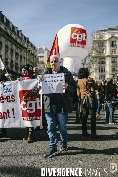 Manifestation des retraites