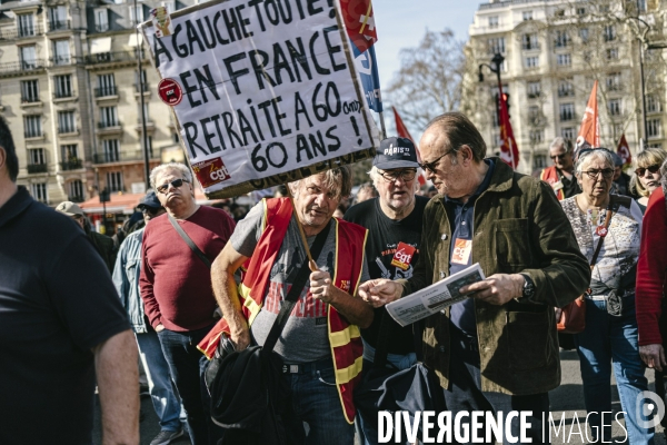 Manifestation des retraites