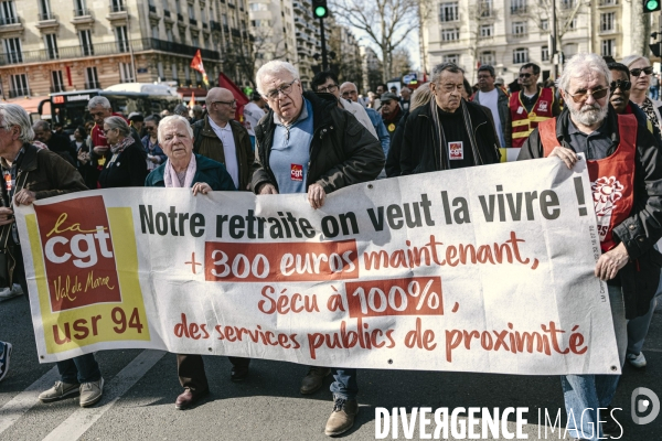 Manifestation des retraites