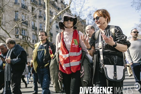 Manifestation des retraites