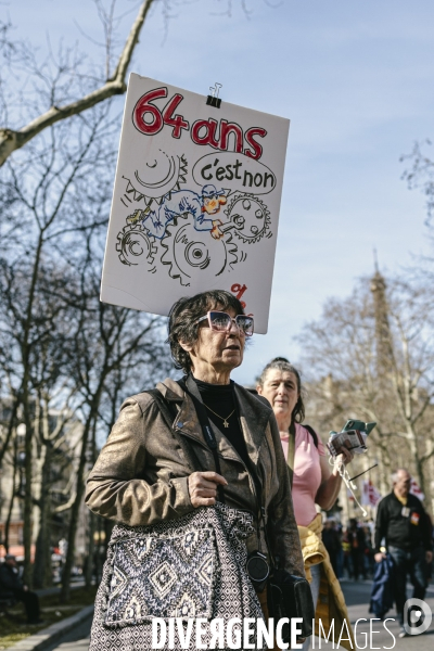 Manifestation des retraites