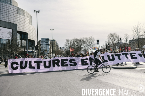 Manifestation du secteur de la culture