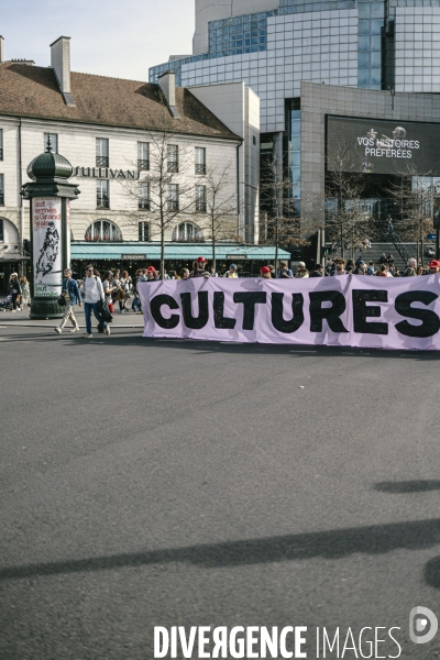 Manifestation du secteur de la culture