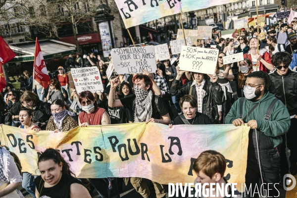 Manifestation du secteur de la culture