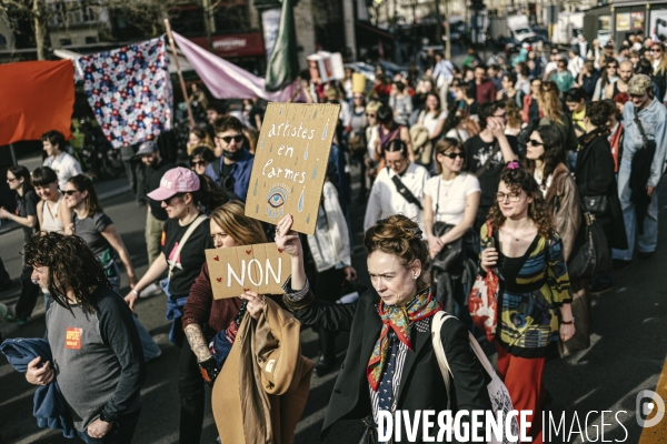 Manifestation du secteur de la culture
