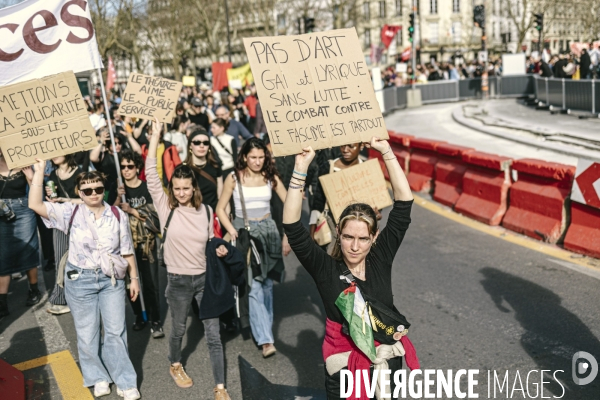 Manifestation du secteur de la culture