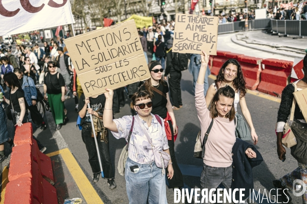 Manifestation du secteur de la culture