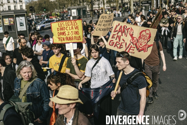 Manifestation du secteur de la culture