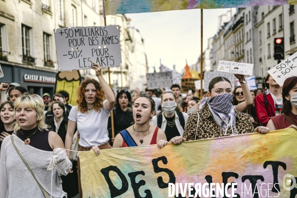 Manifestation du secteur de la culture