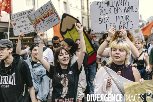 Manifestation du secteur de la culture
