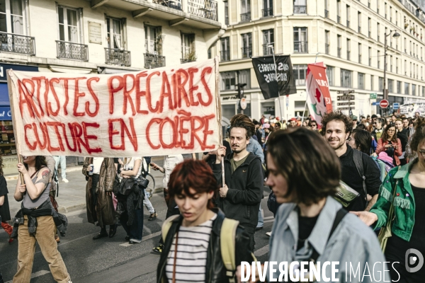 Manifestation du secteur de la culture