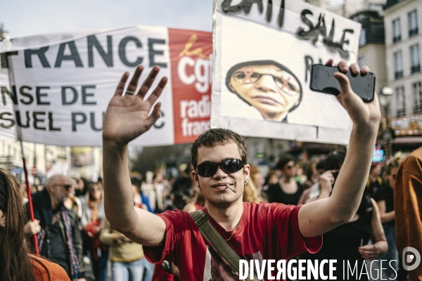 Manifestation du secteur de la culture