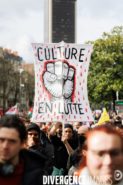 Manifestation contre le racisme à Nantes