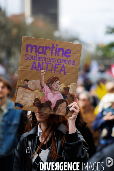 Manifestation contre le racisme à Nantes