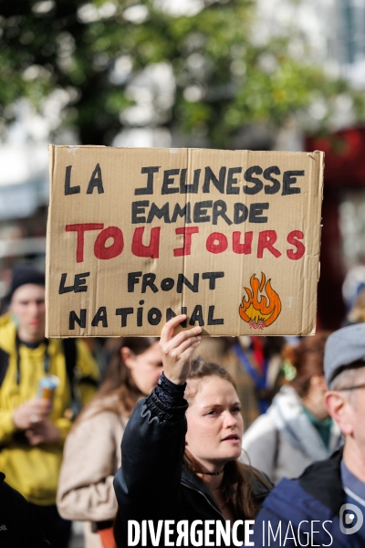 Manifestation contre le racisme à Nantes