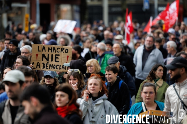 Manifestation contre le racisme à Nantes