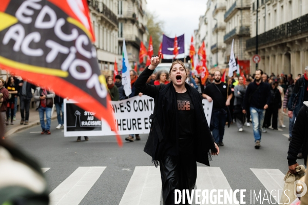 Manifestation contre le racisme à Nantes