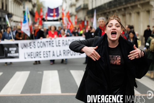 Manifestation contre le racisme à Nantes