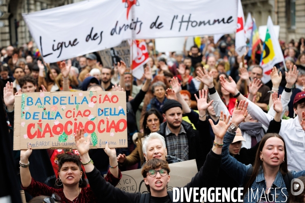 Manifestation contre le racisme à Nantes