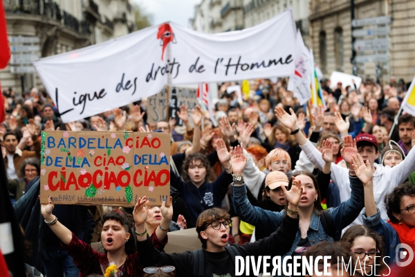 Manifestation contre le racisme à Nantes