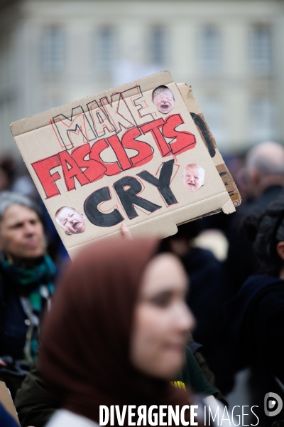 Manifestation contre le racisme à Nantes