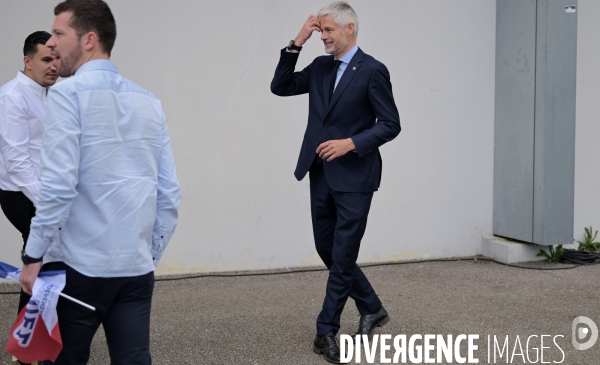 Laurent Wauquiez / Campagne pour la présidence du parti Les Républicains