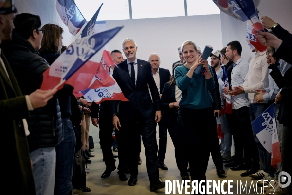 Laurent Wauquiez / Campagne pour la présidence du parti Les Républicains
