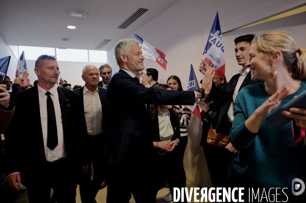 Laurent Wauquiez / Campagne pour la présidence du parti Les Républicains