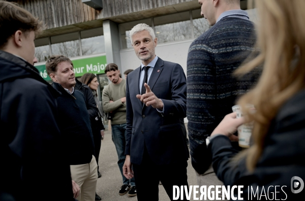 Laurent Wauquiez / Campagne pour la présidence du parti Les Républicains