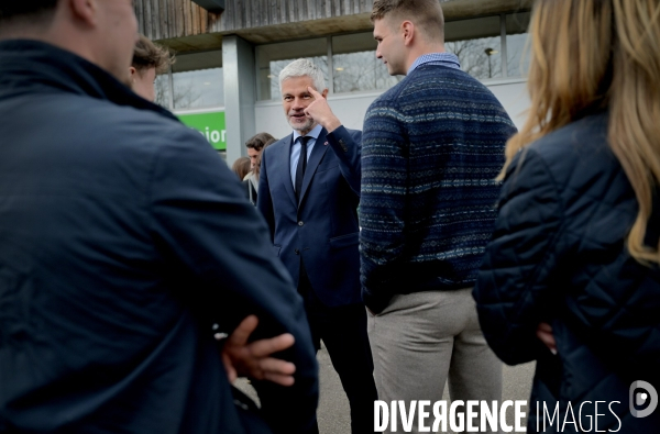 Laurent Wauquiez / Campagne pour la présidence du parti Les Républicains