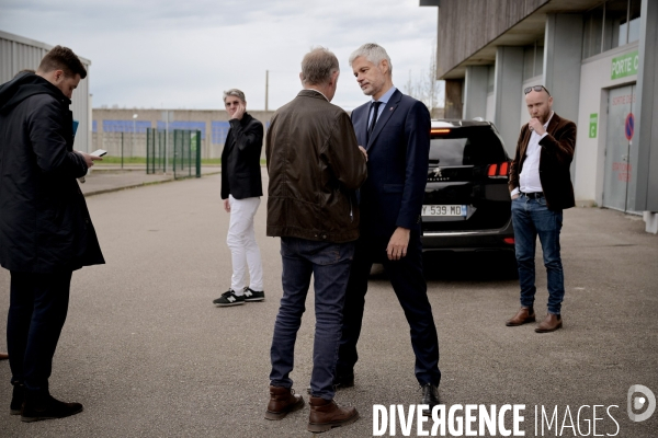 Laurent Wauquiez / Campagne pour la présidence du parti Les Républicains