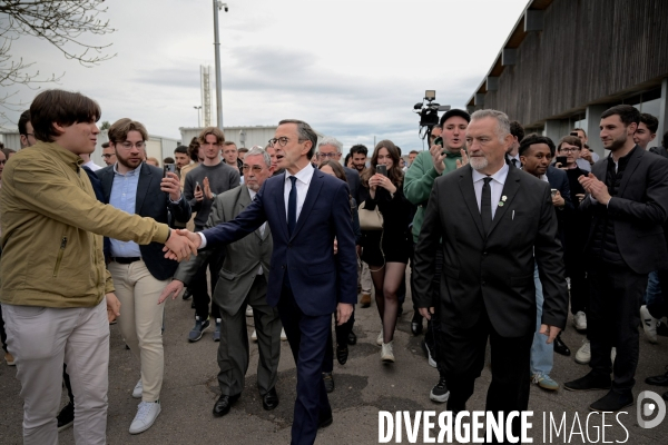 Bruno Retailleau / Campagne pour la présidence du parti Les Républicains